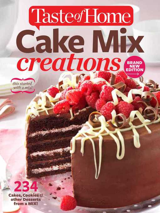 Title details for Taste of Home Cake Mix Creations by Editors of Taste of Home - Wait list
